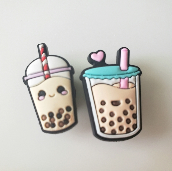 5 x New Croc Charms / Jibbitz, Boba Style - Picture 3 of 3